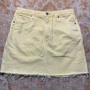 Abercrombie & Fitch Zoe Natural Rise Vintage A-Like Skirt